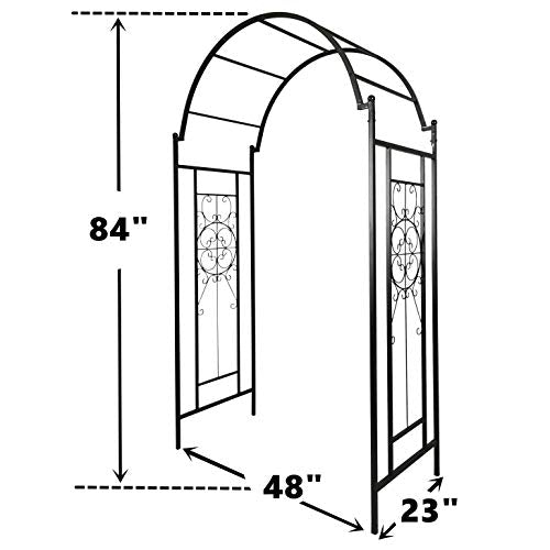 Garden Arch Arbor Arbour Trellis Outdoor Iron Arbor Arbour