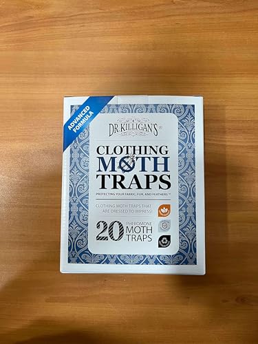 Premium Clothing Moth Traps with Pheromones (White)