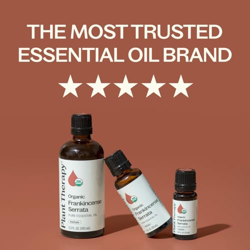 Organic Frankincense Serrata Essential Oil 100 mL (3.3 Fl Oz (Pack of 1))