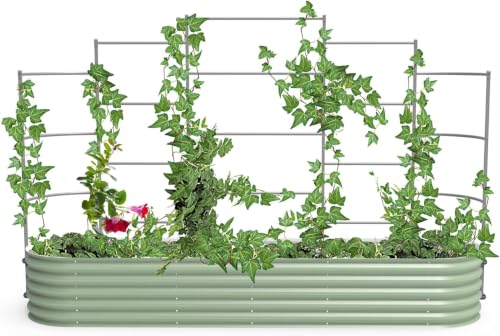 9.5' Long Modular Wall Trellis for 2.5' x 9.5' (9.5' Long)