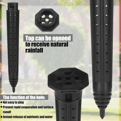6 Pack Garden Watering Stake Deep Root Irrigation Spike (12 Inch)