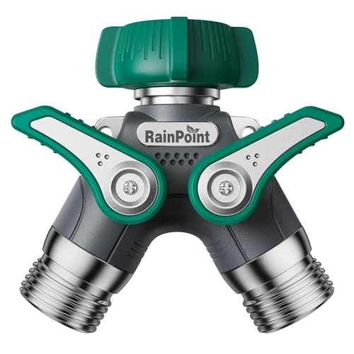 Garden Hose Splitter (Deep Green)