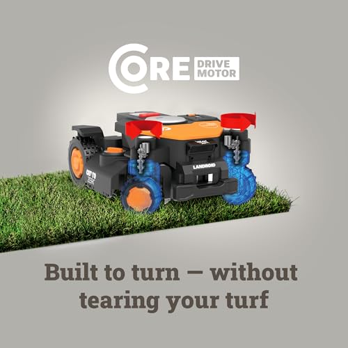 Robot Lawn Mower 4WD for 1 (All-Wheel Drive / Up to 1/4 Acre)