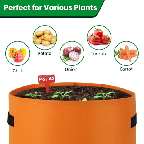6 Pack Potato Grow Bags (6 Count)