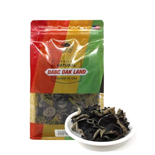Premium Dried Woodear Mushroom (Dried Woodear - 8OZ)