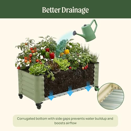 Classic Rolling Garden Bed