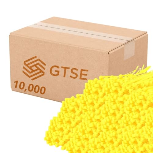 4 Inch Yellow Zip Ties (Yellow / 4" (18lb))