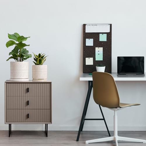 Ceramic Plant Pots Indoor (6 inch / White1)