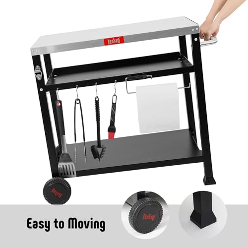 3 Shelf Pizza Oven Table