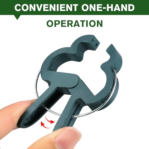 Plant Clips for Climbing Plants (green / 120 Big)