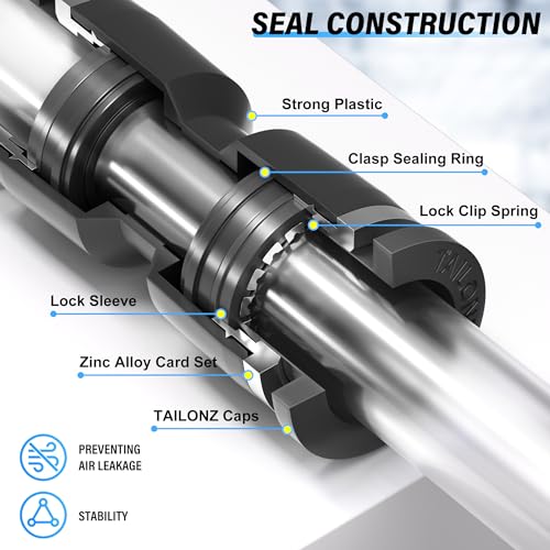 Elbow and Straight Combination 5 (5/16"OD x 1/8"NPT)