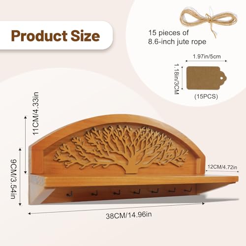 Tree Design Hanging Herb Drying Rack (Herb Drying Rack-Embossed Design)