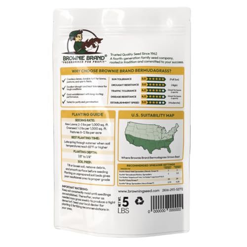 Brand Majestic Hulled Bermudagrass Seed