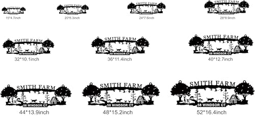Custom Ranch Signs (Black036)