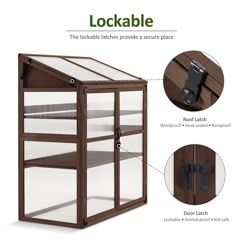 Macrout Cold Frame Greenhouse