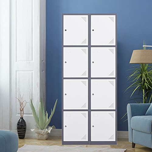 Metal Locker with 4 Doors