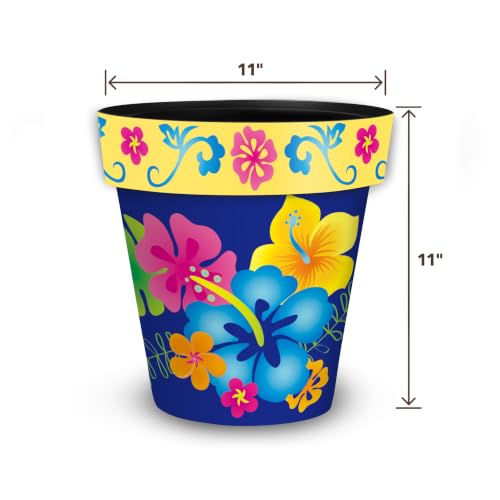 Spring Planter 11.75 x 11 x 11 Hello Sunshine Medium (Sunshine / Medium)