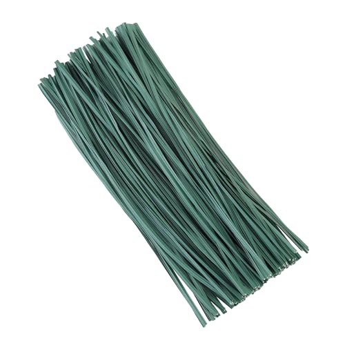 300 Pcs 6 inch Blackish Green Plastic Twist Ties
