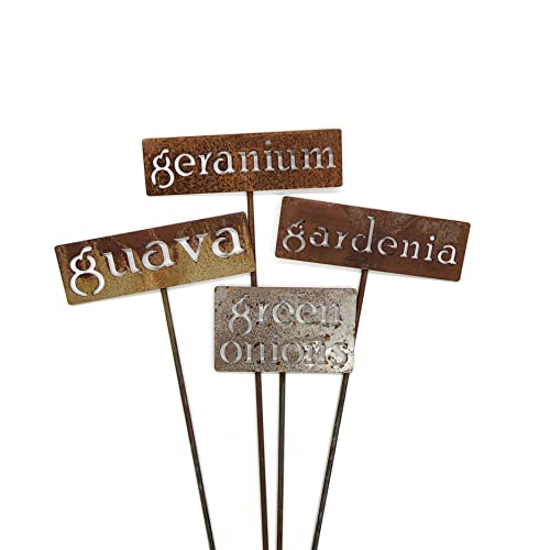 Classic Metal Garden Markers 19 Inches Tall