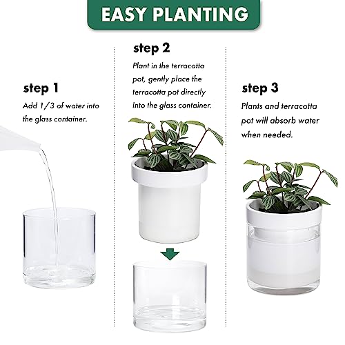 4 Inch Self Watering Planter