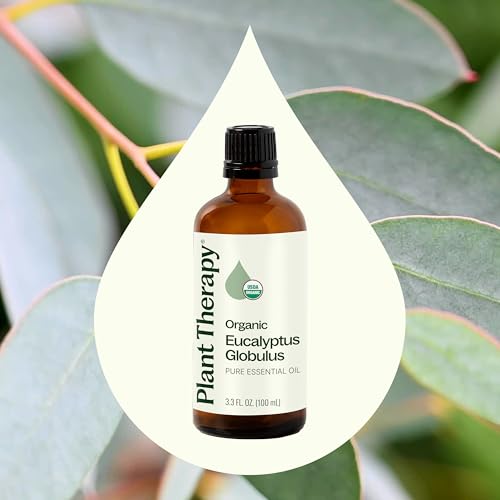Organic Eucalyptus Globulus Essential Oils 100 mL (3.3 Fl Oz (Pack of 1))