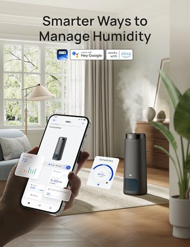 16L Smart Humidifier Large Room 1000 ft² (Grey)