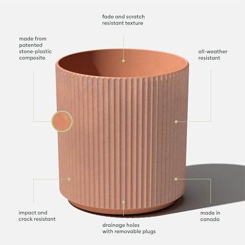Demi Series Planter (Terracotta / 20 inch - 2 Pack)