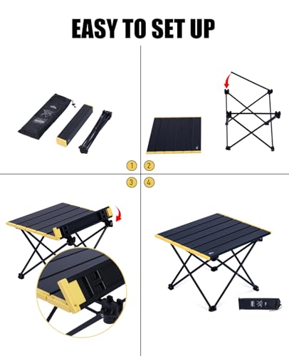Ultralight Compact Camping Folding Table