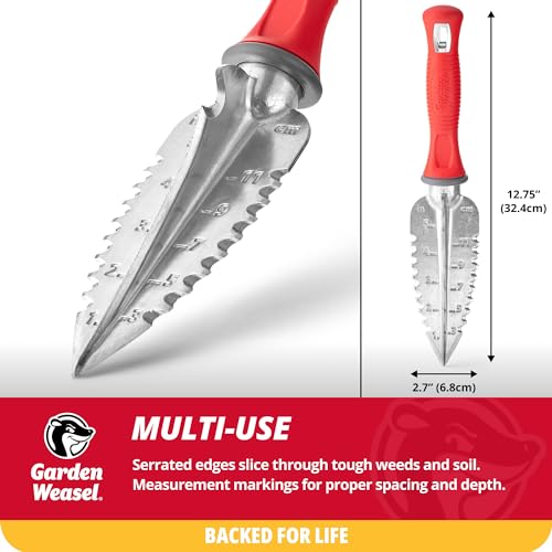 Multi Use Transplanter Trowel for Digging Planting Weeding