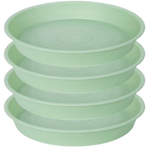 4 Pack of 16 inch Plant Saucer (16" (4 pack) / Light Green)