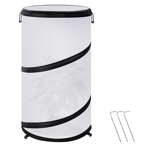 20 x 12 Inch Pop Up Winter Frost Plant Cover (White-1pc)