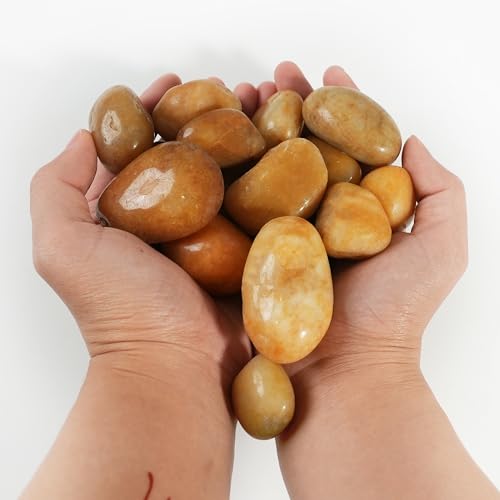 6 LBS River Rocks (Pale Yellow / 6 LBS)