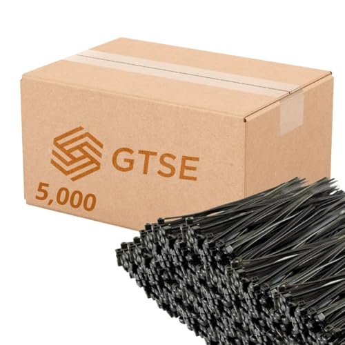 4 Inch Black Zip Ties (Black / 4" (18lb))