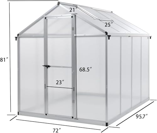 6 x 8 FT Walk (Silver / 6x8 FT)