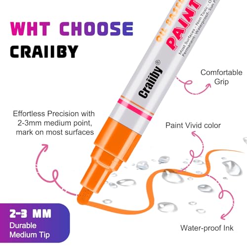 Brown Paint Markers (3 Count)