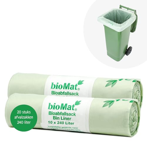 64 Gallon Compostable Food Scrap Bags (10 Count (Pack of 2) / 64 Gallon)