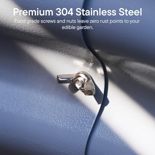 Galvanized Raised Garden Bed 6x2x1 ft (Green / 6x2x1ft)