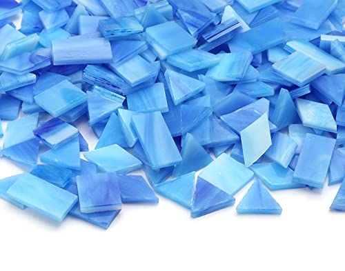 200pcs Glass Mosaic Tiles (8 Ounce)