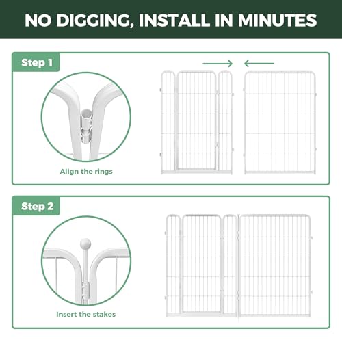 No Dig Garden Fence