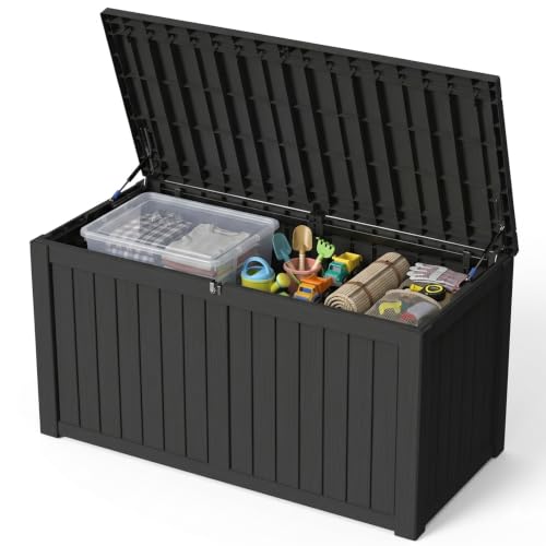 Outdoor Storage Box (Black / 180 Gallon 3.0)