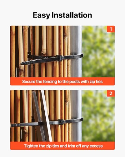 Natural Reed Fencing (Brown / 4ft x 16.4ft)