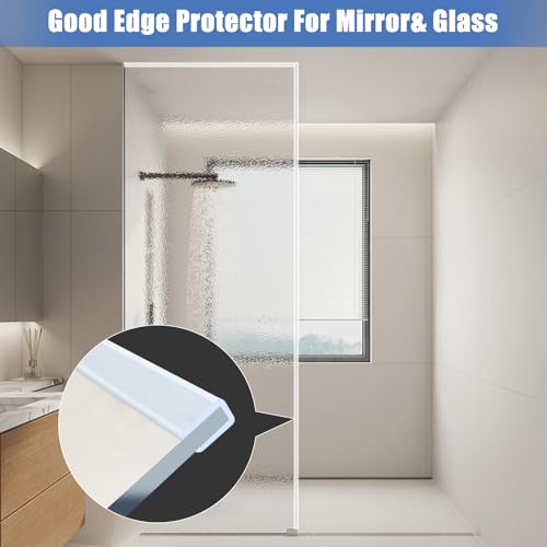 Clear Rubber Edge Trim (Fit 5/16" - L20' / Clear)