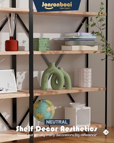Hug Donut Decorative Vase Set (Green)