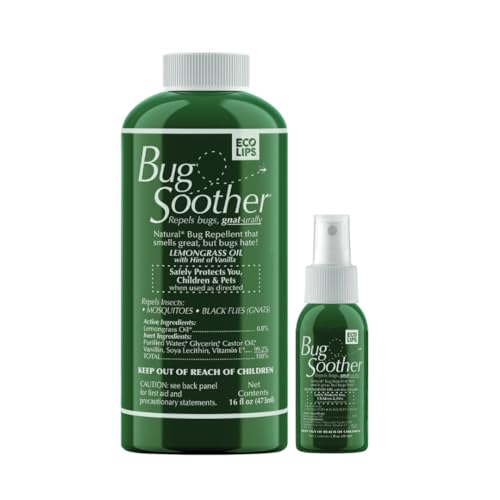 Natural Insect Repellent Spray (16 Oz + 1 Oz)