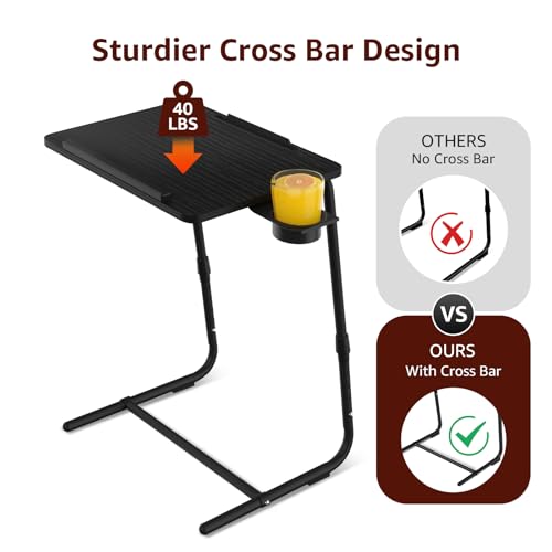 TV Trays Set of 4 (Black)