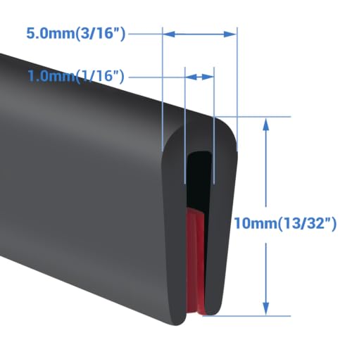 Rubber Edge Trim (20 Foot)