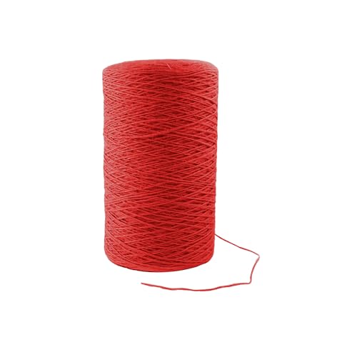 1mm x 1000 Feet Red Jute Rope (1000 Foot)