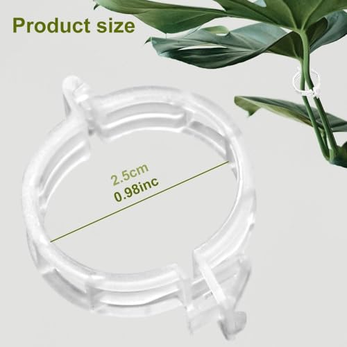 50 PCS Secured Plastic Plant Clip