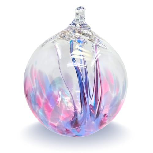 Luke Adams Handmade Glass Gazing Balls for Garden