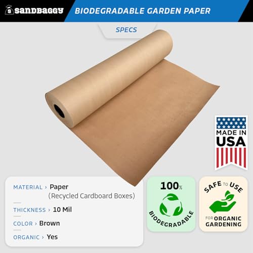 Biodegradable Landscape Fabric (50 Foot)